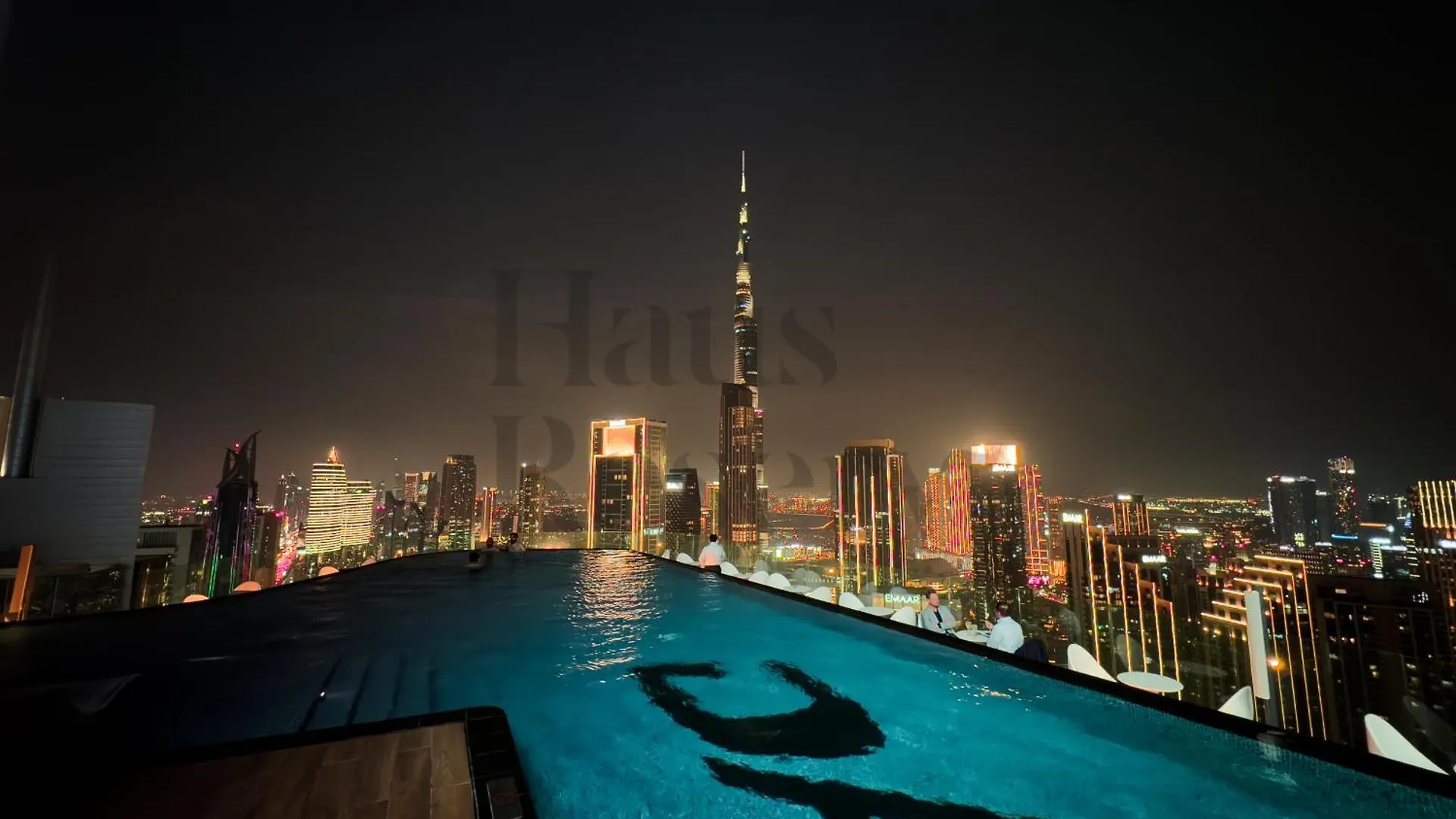 Hausreserv At Paramount Midtown Hotel - Infinity Pool With Burj Khalifa View - Luxury Apartments Dubai