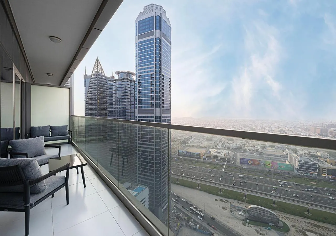 Hausreserv At Paramount Midtown Hotel - Infinity Pool With Burj Khalifa View - Luxury Apartments Dubai